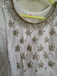 Fresh White Kurti
