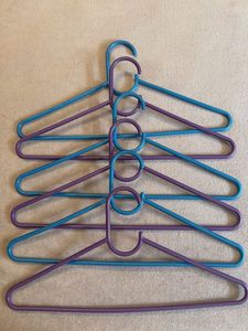 Vibrant Hangers for Your Closet
