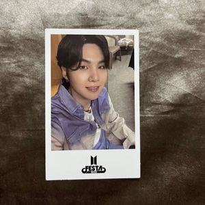 Official BTS Suga Festa 2025 Photocard