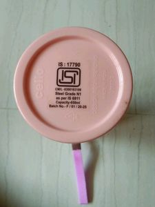 Cello Pink Steel Insulated Water Bottle