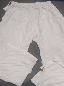Comfortable White Palazzo Pants