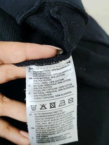 ADIDAS blackZip-Up Hoodie