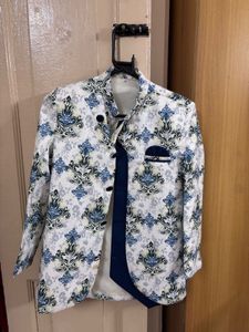Boy's Printed Ethnic Jacket
