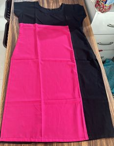 Trendy Black Pink Kurti