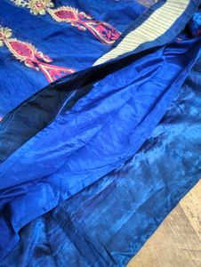 🎀Stunning Blue &amp; Pink Embroidered Lehenga Choli