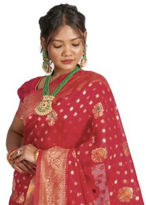 Premium Quality Cotton Linen Saree