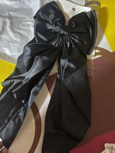 Satin Bow Hair Clips - Set of 3