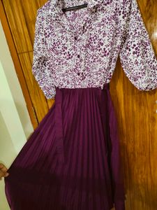 Stylish Pleated Dress