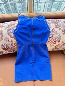 Cobalt Blue Sleeveless Dress