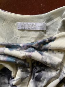 Length-35,,Elegant Floral Ruched Sheath Dress