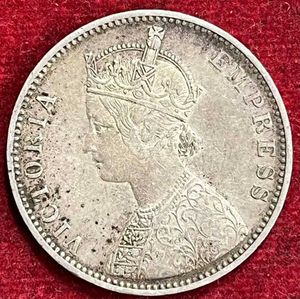 Victoria Queen Old Coin Full Silver ( Pack Of 2)