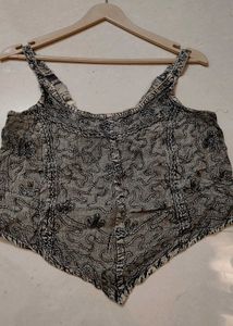 Embroidered Boho Style Blouse