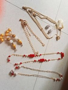Elegant Beaded Jewellery Set