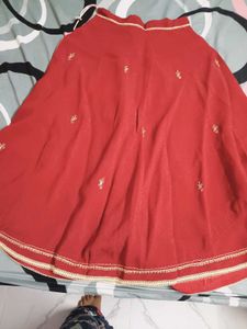 Red Lehenga Choli Set