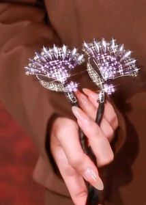 Luxury Crystal Butterfly Hair Clip ✨🦋