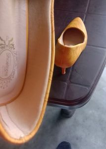 Yellow Stiletto Heels