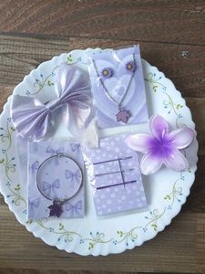 purple colour a new hair accessories