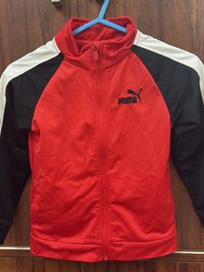 Puma Red Black White Track Jacket