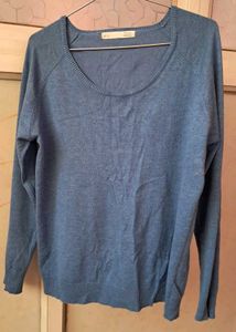 Blue Pullover Sweater