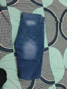 Blue Skinny Fit Denim Jeans