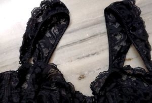 Black lace corset bra🖤🔖