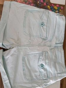 Cute Light Blue Denim Shorts