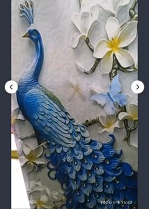 Sticker Peacock