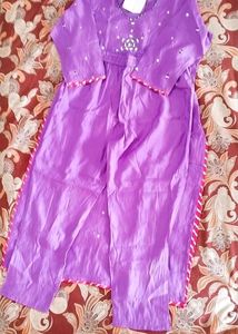 💜 kurta set With Dupatta