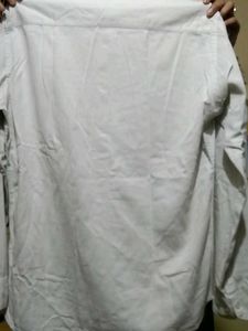 Men's Light White Button-Up Shirt