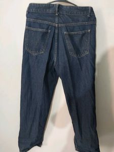 Classic Dark Wash Denim Jeans