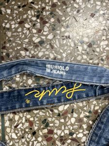Uniqlo Denim Tote Bag