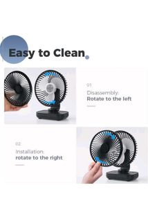 Portable Adjustable Speed Desk Fan