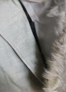 Fur Coat Free Size Dropped Shoulder
