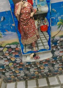 Beautiful Floral Kurta Set with Dupatta