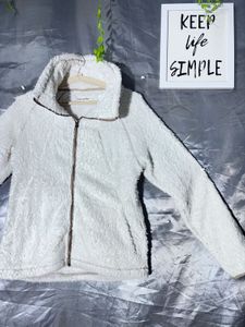 CAT Cozy Cream Fleece Jacket