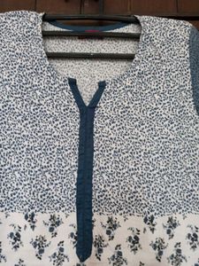 Floral Print Kurta