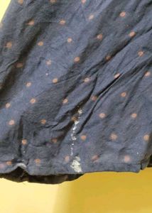 Blue Printed Kurta