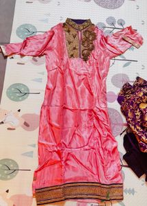 Elegant Pink Kurta Set
