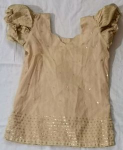Pattupavada and blouse