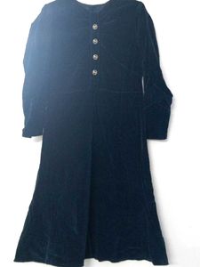 Luxury Velvet Korean Style Dress