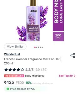Nykaa Wanderlust Body Mist
