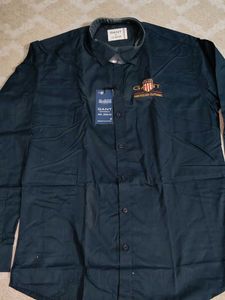 GANT Navy Blue Shirt New Size - XL