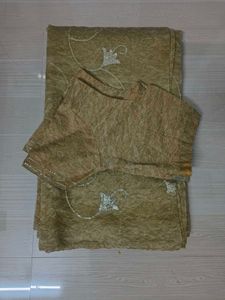 Elegant Embroidered Saree with Blouse