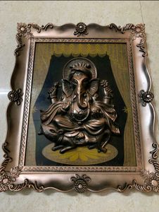 🆕Ganesha 3D Wall Art with Ornate Frame