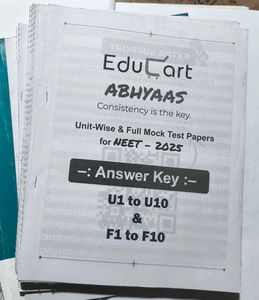 NTA NEET Abhyaas 20 Mock Papers Special Edition 2