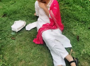 Elegant White Kurta Set with Pink Dupatta