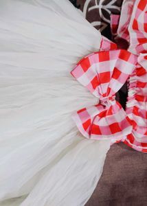 Gingham Ruffle Top