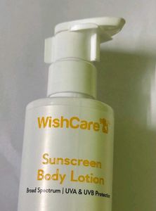 WishCare Sunscreen Body Lotion SPF 50