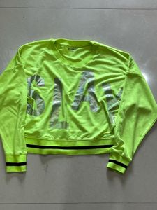 Neon Green "SLAY" Graphic Sweatshirt