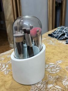 Rotating Makeup Brush Holder Organizer